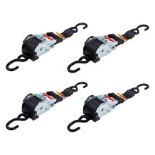 Mytee Products (4 csomag) 2"" x 10"" Automatikusan visszahzhat racsnis hevederek | Gyorsan s egyszeruen visszahzhat racsnis hevederek bevonattal e
