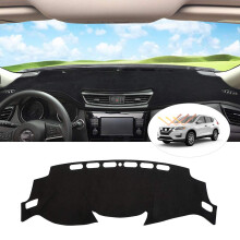 Cartist Dashboard Cover Mat til 2014-2018 2019 2020 Nissan Rogue Tilbeh?r Dash Cover Ruskind Dash Mat Solsk?rm Bl?nding UV-str?lebeskytter