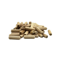 Rhino Wood Industries - 3/8"""" x 1 1/4"""" - 200 pakke tr?dyvelstifter - ovnt?rret riflet og skr?kant (3/8"""" x 1 1/4"""" 200pk)