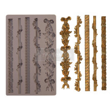 Prima Marketing Re-Design Mould 5"X8"X8mm-Sicilian Borders 641054