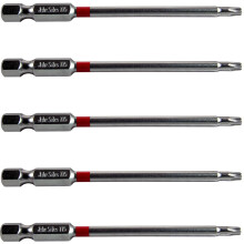 T15 (T-15) Star Driver Bit - T15 x 3-1/2"""" Quick Change Shank Bit voor schroeven en bevestigingsmiddelen (5 PACK)