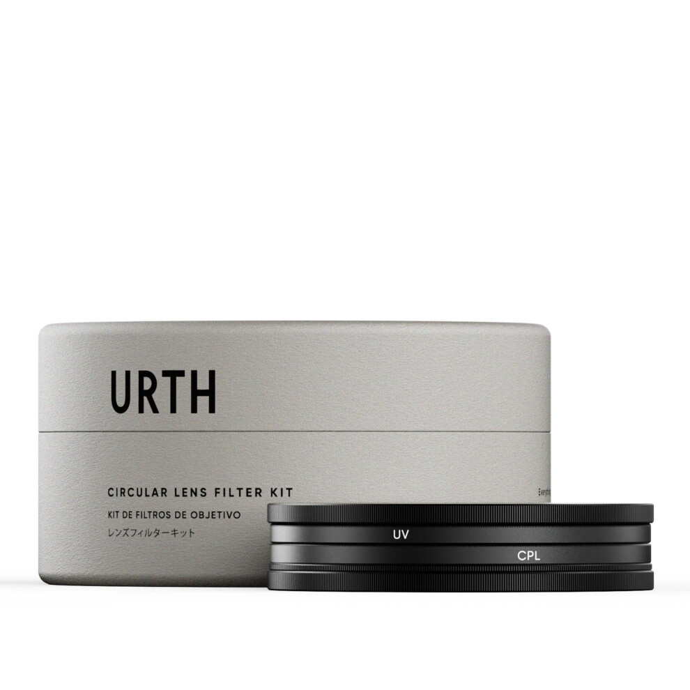 Urth 37Mm 2-In-1 Lens Filter Kit (Plus+) - Uv Circular Polarizing (Cpl) Multi-Coated Optical Glass Ultra-Slim Camera Lens Filters 9354842006227