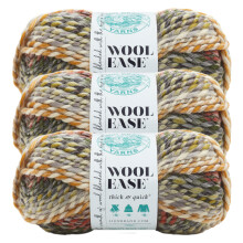 Lion Brand Yarn Wool-Ease Thick & Quick, Weiche und Bulky Wolle zum Stricken, Häkeln, 1 Knäuel, Coney Island
