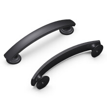 Hickory Hardware 1 Pack Solid Core Kuchynsk skrnka Thne Luxusn Rukojeti Skrnky Hardware pro dvrka a zsuvky 3-3/4 palce (96 mm) Stredov otvor