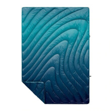 Rumpl Originele Puffy Deken - Warme Waterbestendige Campingdeken met 100% Gerecycleerde Synthetische Isolatie 52""""x75"""" Originele Puffy V1 Ocean