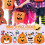 JOYIN 36 Τεμάχια Αυτοκόλλητα Κολοκύθας για Halloween, Προϊόντα Γιορτής για Παιδιά 4