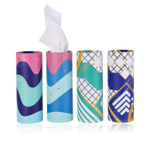 Brandon Super, Car Tissue, Disposable Face Towel, Perfect For Car Cup Holder, Canned Tissue, Durable, Soft And