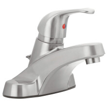 Aqua Vista 30-B410-AV-BN Robinet de lavabo de salle de bain certifi Watersense en nickel bross poigne unique