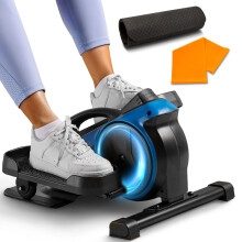 Lifepro Portable Elliptical Exercise Machine Under Desk - Motorized Pedal Exerciser for Home Workout Tone Muscles Energy Boost - Mini Foot & Leg Ex