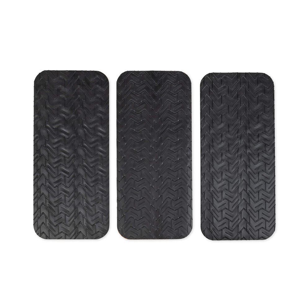 Camco 42970 Rv Step Treads 3 Pack - Provides Ideal Traction And Surface Protection For Rv Steps And Cargo Ramps - Securely Adheres To Most Surfaces 014717429702