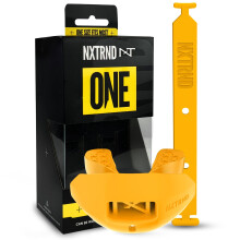 Nxtrnd One Sangle de protge-dents de football incluse pour adultes et jeunes (jaune)