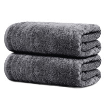 Tens Handdukar Pack om 2 Extra Stora Badlakan 35 x 70 Tum, 100% Bomull