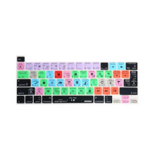 XSKN Logic Pro Cover per tastiera in silicone inglese con scorciatoie per modelli Touch Bar 2019 MacBook Pro 16 pollici A2141 2020 MacBook Pro 13