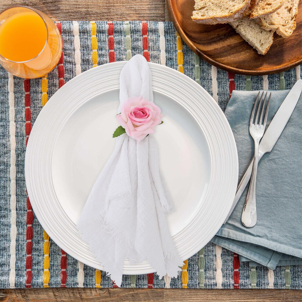 Wedding Table Decor Rustic Linen Table Runner Ivory Cotton Napkins Halloween Decorative Figurine Resin Skull Lamp Stylish Cloth Napkins for Dining Hol-image-OPC-PN9BGYH-NEW