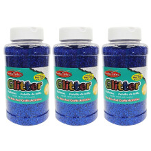 Charles Leonard CHL41115-3 Glitterspray 16 oz Fles 44; Blauw - 3 Stuks