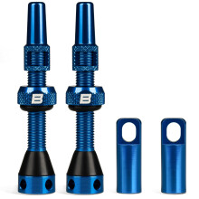 BWSHLF Tubeless Presta-venttiilin varsi 40/44/55/60/65/70/80/100 mm Super kevytmetallinen Presta-venttiilivarsisarja, jossa on venttiiliytimen poisto