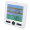 Termômetro e higrômetro digital com display multimodo e alarme inteligente para melhor controle da qualidade do ar interno. 3