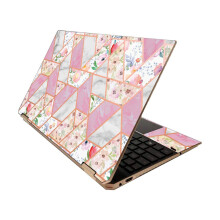 MightySkins Skin fr HP Spectre x360 15"" (2020)  Geo Floral Marble | Schtzender, langlebiger und einzigartiger Vinyl-Aufkleber | Einfach anzuwe