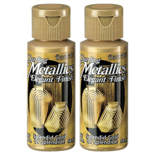 Peinture Acrylique Métallique 2oz-Or Splendide