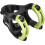 SPANK Split 35 Enduro Trail Shotpeen Anodized Bicycle Stem Black/Green 45mm 1