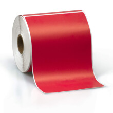 4"""" X 6"""" suorat lmprei'itetyt tarratarrat lhetystarrojen varastoon ja vrikoodaukseen - Yhteensopiva Zebra Rollo Godexin ja muiden kanssa (punain