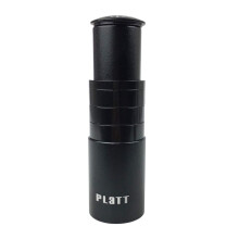 PLATT Fietsvork Verlenger Aluminium MTB Fiets Stuurpen Raiser Stuur Riser Geschikt voor 1 1/8"""" Draadloze stuurbuizen Zwart