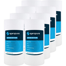 SpiroPure SP-DD-6010-BB 10x4,5 BB 10 mikronos, olvadkfvott polipropiln vzszuro kazetta SDC-45-1010 (8 db-os tok)