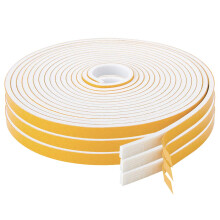 Zelfklevende Schuim Tape 59 Feet, Geluidsisolatie Neopreen Rubber Tape Deur Isolatie
