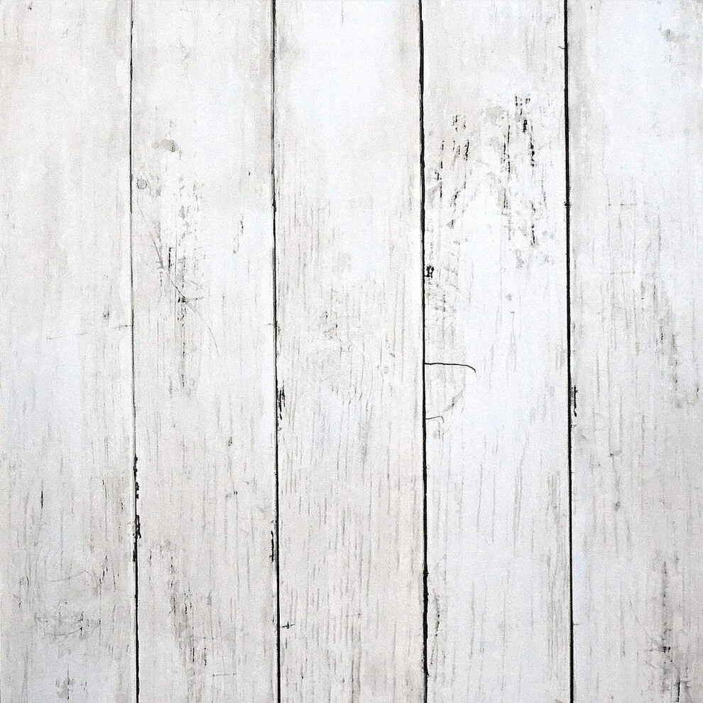 39.37 Ft X17.7 In White Wood Peel And Stick Wallpaper White Wall Paper Removable Vintage Wood Plank Contact Paper Self Adhesive Decorative Wall Cover 762739284792