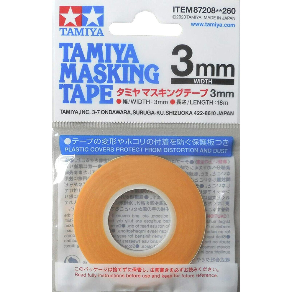 Tamiya 3Mm Masking Tape (18M Roll)