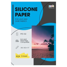 PPD Silicon Papers for T Shirt Transfer Iron or Heat Press - 10 Sheets PPD-102