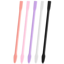 Gartful 5 bastoncini grandi in silicone, bastoncini riutilizzabili epossidici, strumenti artigianali per miscelare resina, vernice liquida, bicch