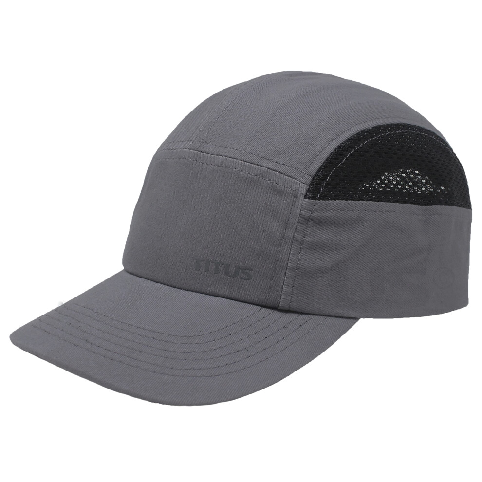 Titus Lightweight Safety Bump Cap - Baseball Style Protective Hat (Grey Vented) 810035981294