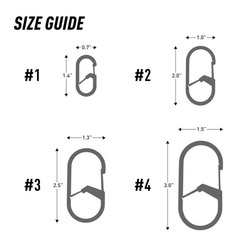 Nite Ize Nite Ize GS4-01-R6 G-Series Key Chain 2