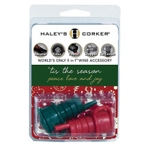 Haley's Corker 5-i-1 vinbelufterprop-h?ldefilter og Re-Corker er s?sonen