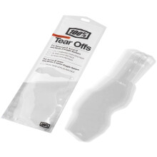 100% Accuri 2 / Racecraft 2 / Strata 2 Goggle Tear-Offs Clear - Pack Of 20