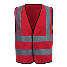 AYKRM rd arbetsvst (XS-8XL) (Large Red)