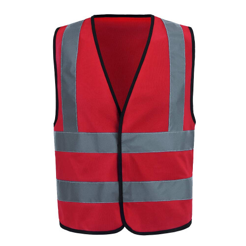 AYKRM rd arbetsvst (XS-8XL) (Large Red)