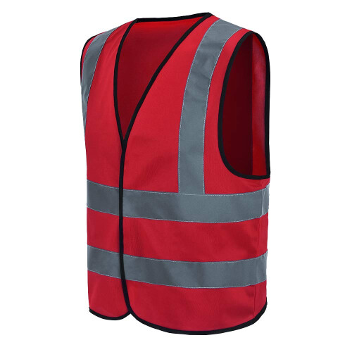 AYKRM rd arbetsvst (XS-8XL) (Large Red) 1