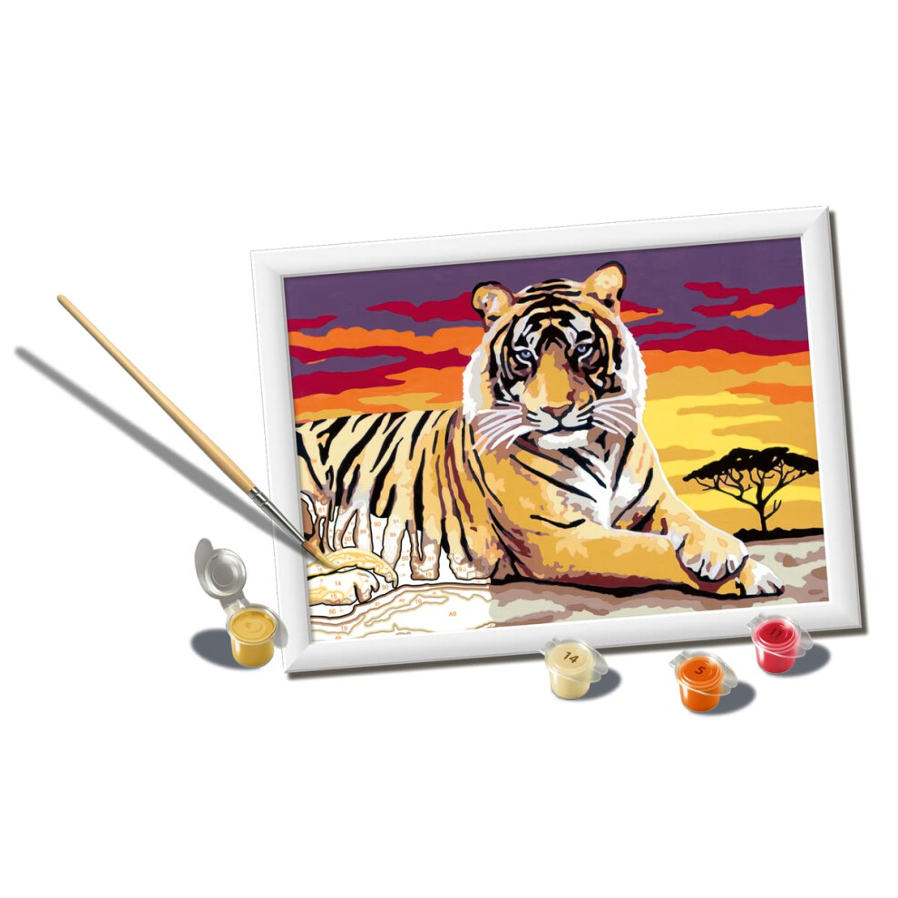 Ravensburger Creart Paint By Numbers Kit - Majestic Tiger