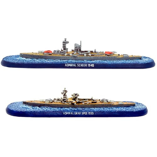 Voitto merell: Risteilijt - Admiral GRAF Spee & Admiral Scheer 1