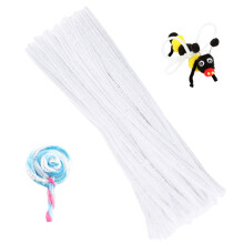 100 stuks pijpreinigers chenille stengel effen kleur pijpreinigers set voor pijpreinigers doe-het-zelf kunst ambachten decoraties chenille stengels p