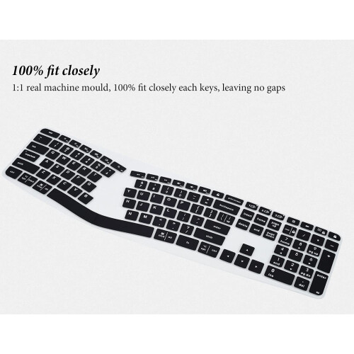 Kryt klvesnice pro Logitech K860 Ergonomic Keyboard Logitech Ergo K860 Wireless Ergonomic Keyboard Protector K860 Split Keyboard Accessories-Black 1