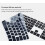 Kryt klvesnice pro Logitech K860 Ergonomic Keyboard Logitech Ergo K860 Wireless Ergonomic Keyboard Protector K860 Split Keyboard Accessories-Black 3