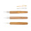 5 Pieces Dreadlock Crochet Hook Tool Kit Braid Hair Dreadlocks Needle 2