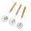 5 Pieces Dreadlock Crochet Hook Tool Kit Braid Hair Dreadlocks Needle 4