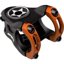 Spank Split Enduro Trail Shotpeen anodiseret cykelstamme (48 mm) Universal Fit cykelstamme Mountainbike stammestang Clamp Shotpeen anodiseret sti