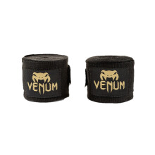 Kontact Unisex Boxing Bandage, Black/Gold, 2.5 m EU
