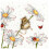 Daisy Mouse (XHD80) Cross Stitch Kit by Wrendale Designs 1