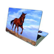 MightySkins Skin kompatibiln s HP Chromebook x360 14 (2021)  Horse | Ochrann odoln a jedinecn obal na vinylov nlepky | Snadn aplikace Odstran
